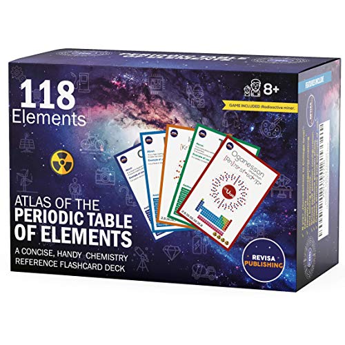 Element Study Aid: Periodic Table Laminated Flashcards for Homeschoolers