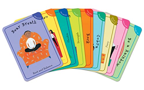 Yoga Pretzels: 50 Fun Yoga Activities for Kids & Grownups by Tara Guber & Leah Kalis (Barefoot Books Activity Decks)