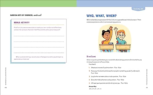 Social Skills Activities for Kids: 50 Fun Exercises for Making Friends, Talking and Listening, and Understanding Social Rules by Natasha Daniels