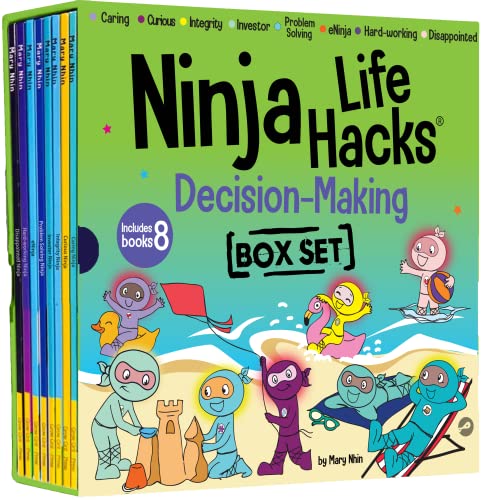 Ninja Life Hacks Decision Making Box Set by Mary Nhin