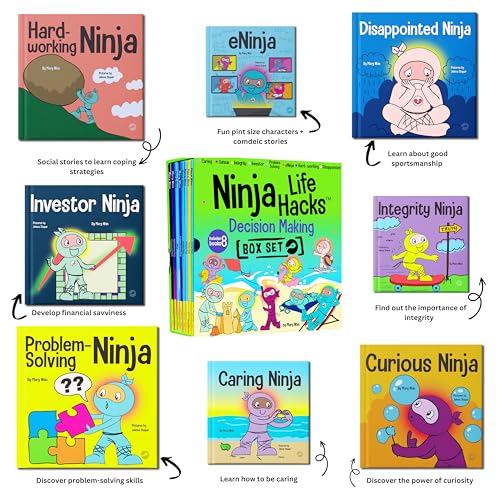 Ninja Life Hacks Decision Making Box Set by Mary Nhin