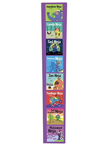 Ninja Life Hacks Self Management 8 Book Box Set (Books 33-40: Impulsive, Lonely, Sad, Ambitious, Zen, Feelings, Motivated, Self Disciplined) by Mary Nhin