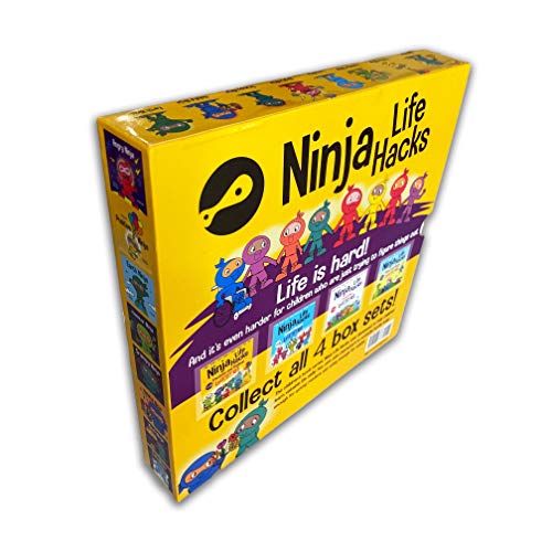 Ninja Life Hacks Emotions and Feelings 8 Book Box Set (Books 1-8: Angry, Inventor, Positive, Lazy, Helpful, Earth, Grumpy, Kind) by Mary Nhin