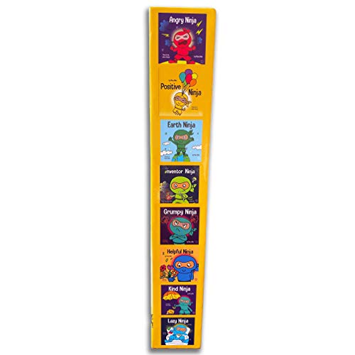 Ninja Life Hacks Emotions and Feelings 8 Book Box Set (Books 1-8: Angry, Inventor, Positive, Lazy, Helpful, Earth, Grumpy, Kind) by Mary Nhin