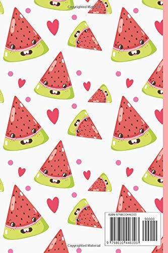 Fitness Journal For Kids: Healthy Lifestyle Journal & Fun Healthy Eating And Activity Log Book For Children by Lilly's Journal (Watermelon Cover).