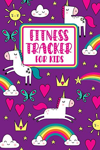 Fitness Tracker For Kids: Unicorn Food Journal And Activity Log For Developing Healthy Habits and Confidence At School, Summer Camp, Or Home by Printable Remedy