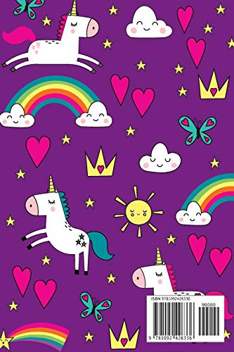 Fitness Tracker For Kids: Unicorn Food Journal And Activity Log For Developing Healthy Habits and Confidence At School, Summer Camp, Or Home by Printable Remedy