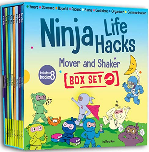 Ninja Life Hacks Mover and Shaker 8 Book Box Set by Mary Nhin