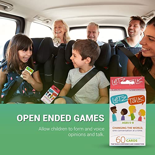 Letz Talk Communication Cards for Kids - Ages 5-8