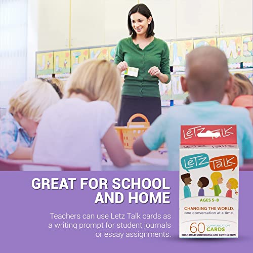Letz Talk Communication Cards for Kids - Ages 5-8