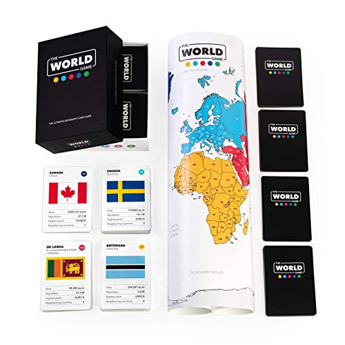 World Game: Geography Card Game for Homeschooling Fun