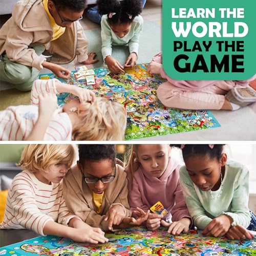 Geography Board Game for Kids 8-12: USA Edition