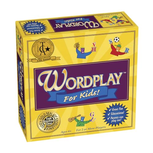 Award-Winning Wordplay Board Game for Kids, Ages 6+