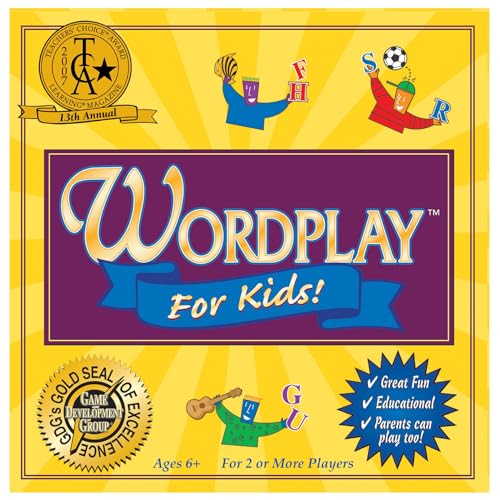 Award-Winning Wordplay Board Game for Kids, Ages 6+