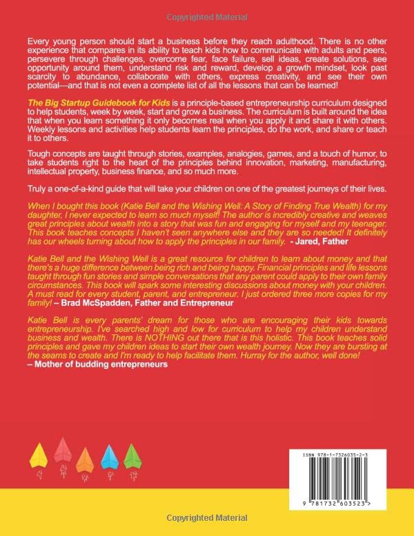 The Big Startup Guidebook for Kids: A Principle-Based Approach to Entrepreneurship by Nephi Zufelt & Elizabeth M Zufelt