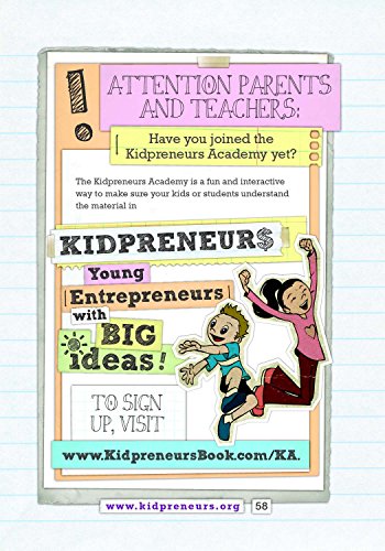 Kidpreneurs: Young Entrepreneurs with Big Ideas! by Adam Toren & Matthew Toren