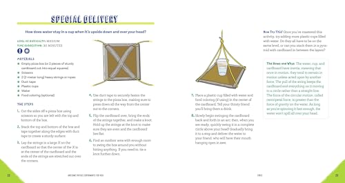 Awesome Physics Experiments for Kids: 40 Fun Science Projects and Why They Work by Erica l. Colón PhD (Awesome STEAM Activities for Kids)