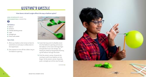 Awesome Physics Experiments for Kids: 40 Fun Science Projects and Why They Work by Erica l. Colón PhD (Awesome STEAM Activities for Kids)