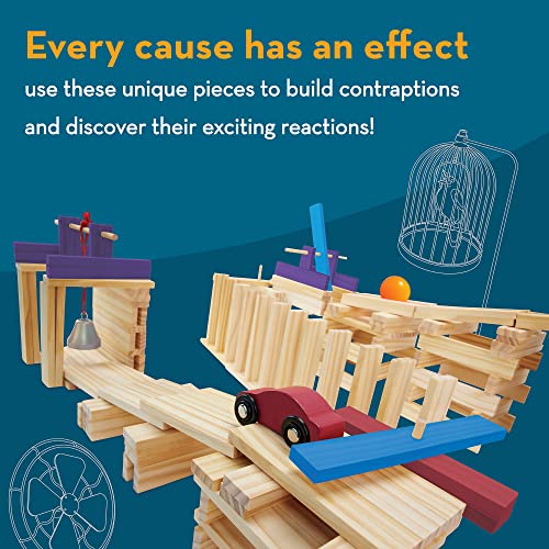 MindWare KEVA Contraptions Reactions Planks Building Toy