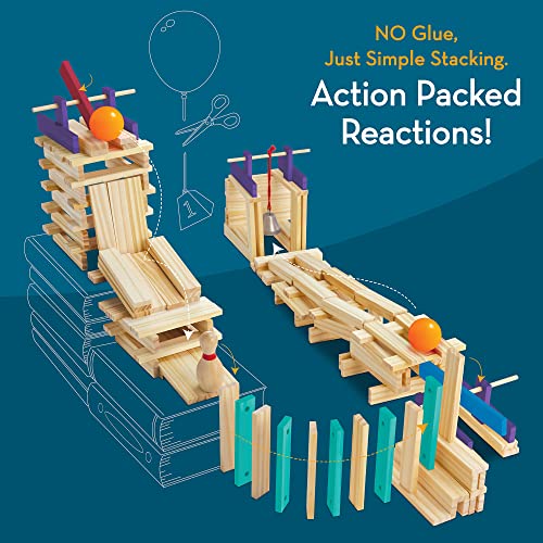 MindWare KEVA Contraptions Reactions Planks Building Toy
