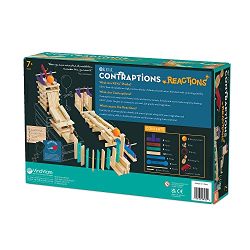 MindWare KEVA Contraptions Reactions Planks Building Toy
