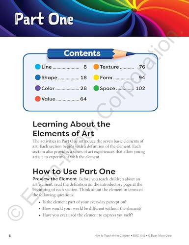 How to Teach Art to Children, Grades 1-6 by Evan Moor