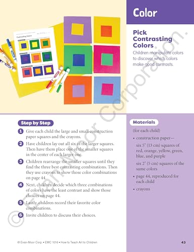 How to Teach Art to Children, Grades 1-6 by Evan Moor