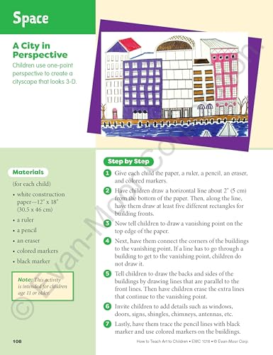 How to Teach Art to Children, Grades 1-6 by Evan Moor