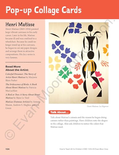 How to Teach Art to Children, Grades 1-6 by Evan Moor