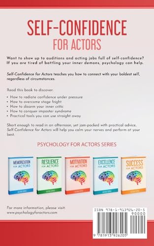Self-Confidence for Actors by Alexa Ispas (Psychology for Actors Series)