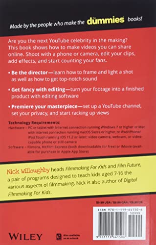 Making YouTube Videos: Star in Your Own Video! by Nick Willoughby & Will Eagle (Dummies Junior)