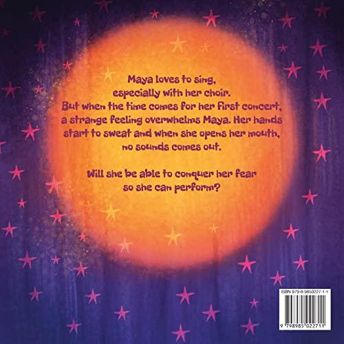 Maya and the Stage Fright by Vicky Weber & Aleksander Jasinski 