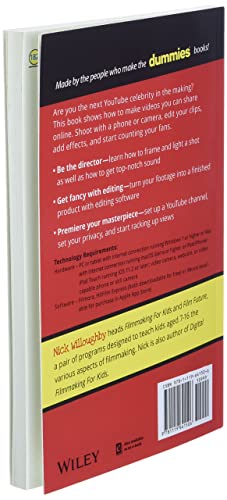 Making YouTube Videos: Star in Your Own Video! by Nick Willoughby & Will Eagle (Dummies Junior)