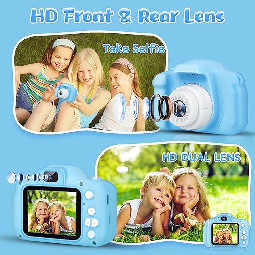 Kids Digital Camera with 32GB SD Card - Blue