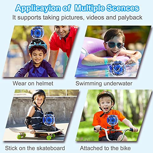 PROGRACE Kids Waterproof Camera: Ages 4-12