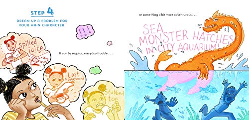 How to Write a Story: (Read-Aloud Book, Learn to Read and Write) by Kate Messner & Mark Siegel