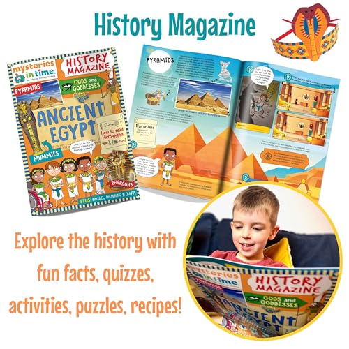Mysteries in Time Subscription Box for Kids Ages 6-11