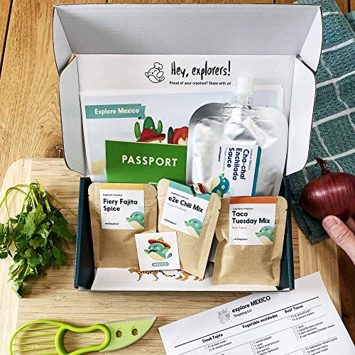 Eat2Explore Vegetarian Box - World Exploration Through Food