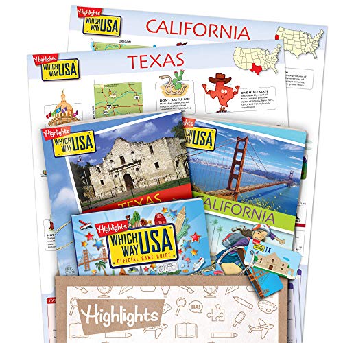 Highlights Which Way USA Travel Subscription Box Ages 7+
