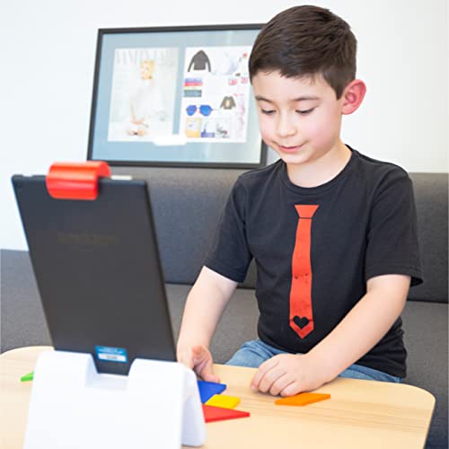 Osmo-Genius Starter Kit for Fire Tablet + Family Game Night-7 Educational Learning Games for Spelling, Math & more-Ages 6-10-STEM Toy Gifts- 6 7 8 9 10(Osmo Fire Tablet Base Included-Amazon Exclusive)