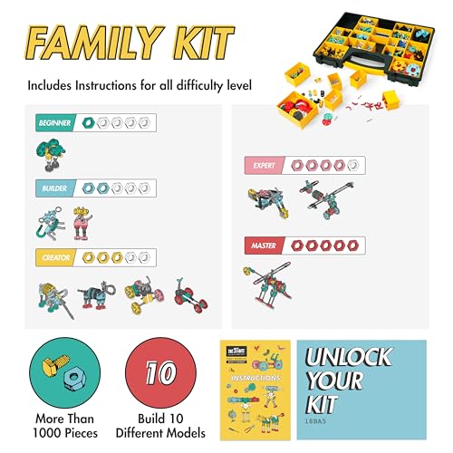 Offbits Family Building Kit - Creative STEAM Toy