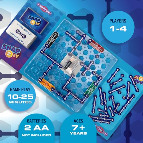 Snap Circuits STEM Board Game for Family Fun