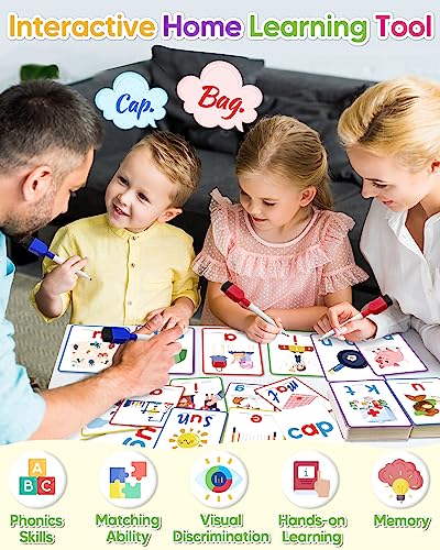 Gojmzo Flash Cards for Preschool Learning Fun