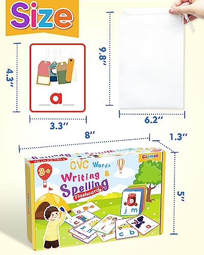 Gojmzo Flash Cards for Preschool Learning Fun