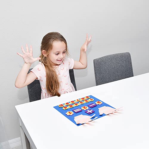 Montessori Toddler Felt Counting Board Toy