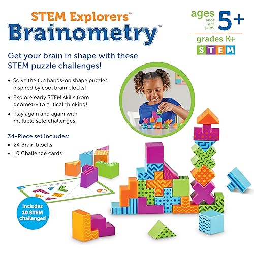 STEM Explorers Brainometry: 3D Thinking Game for Kids