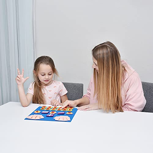 Montessori Toddler Felt Counting Board Toy