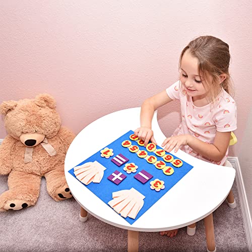 Montessori Toddler Felt Counting Board Toy