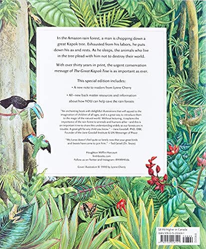 The Great Kapok Tree: A Tale of the Amazon Rain Forest by Lynne Cherry
