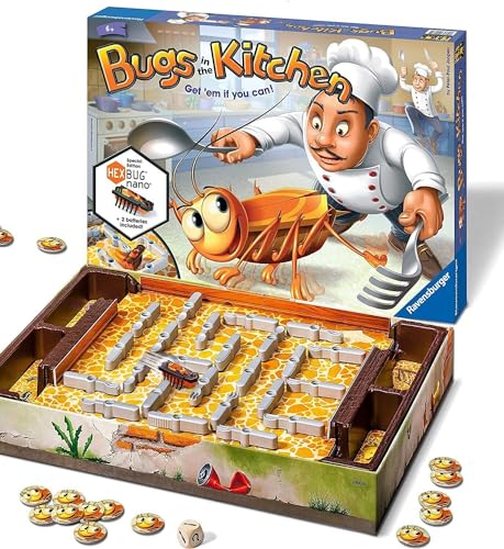 Bugs in the Kitchen - Children's Board Game, Standard, 6 - 15 years